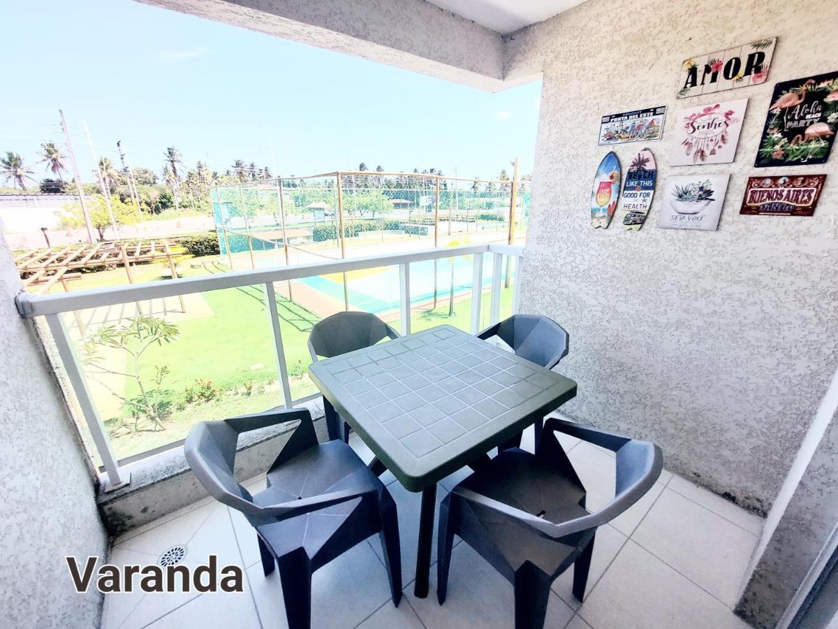 Flat Aconchegante, 3 Quartos, Condominio Muro Alto Em Pôrto das Galinhas المظهر الخارجي الصورة