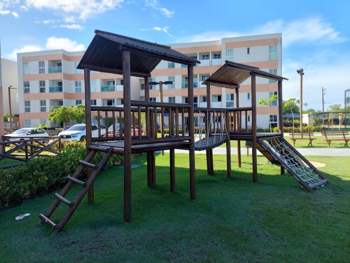 Flat Aconchegante, 3 Quartos, Condominio Muro Alto Em Pôrto das Galinhas المظهر الخارجي الصورة